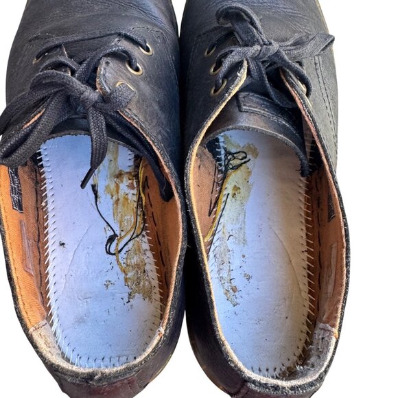 Dr. Martens CORONADO Unisex Dress Shoes Sz  M 9/ W 10 Black Leather.NO INSOLE - Picture 9 of 12